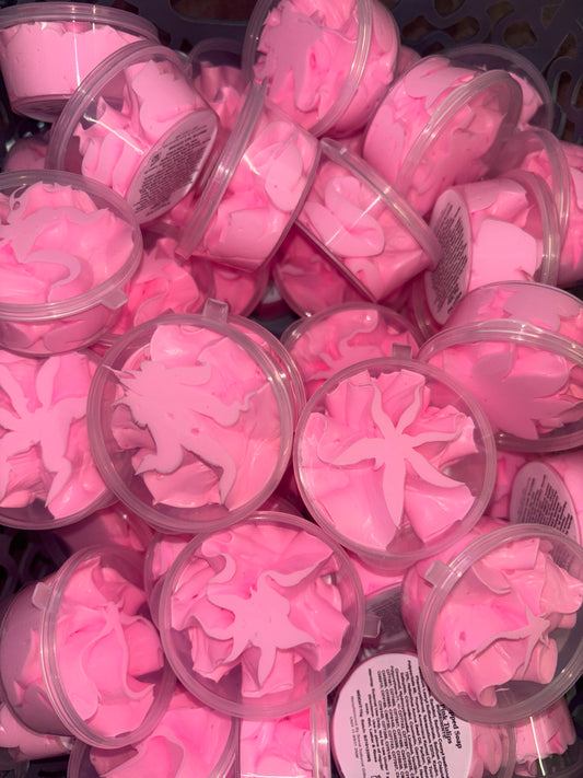 Pink Tulips & White Jasmine Mini Whipped Soap 15g