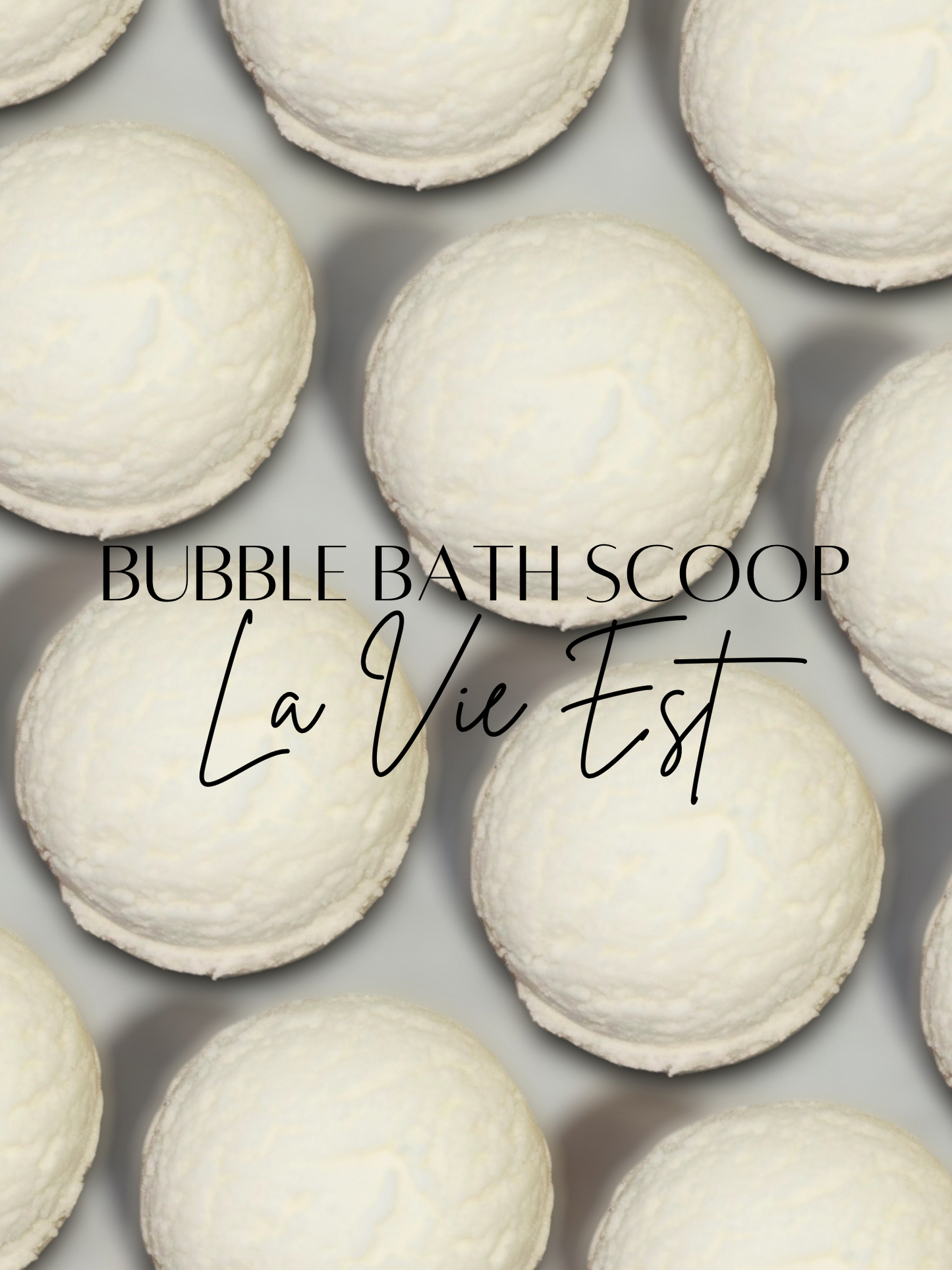 La Vie Est Bubble Bath Scoop